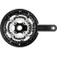 Shimano Trekking FC-T551 Kurbelgarnitur 3x10 44/32/24 Zähne inklusive SM-BB52 schwarz