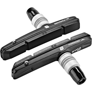 Avid Rim Wrangler 2 Bremsschuh Set Cartridge-Typ schwarz/silber schwarz/silber