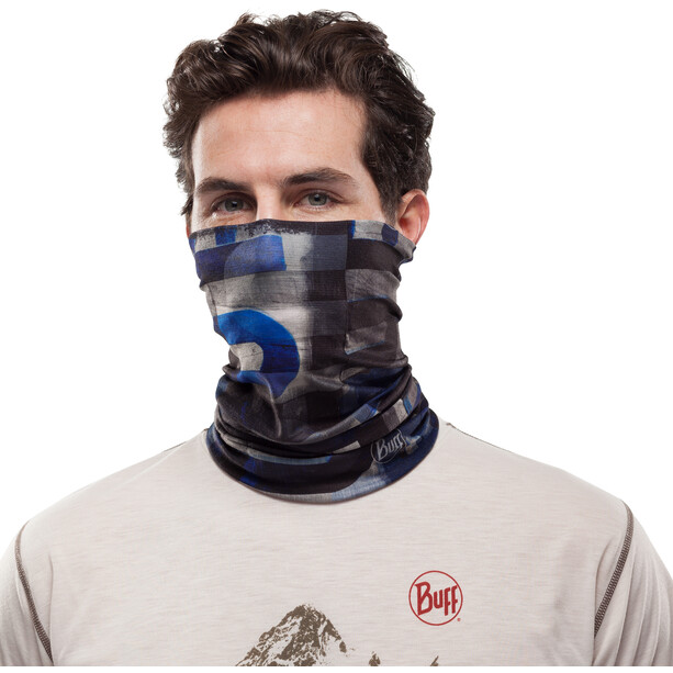 Buff Coolnet UV+ Loop Sjaal, grijs/blauw