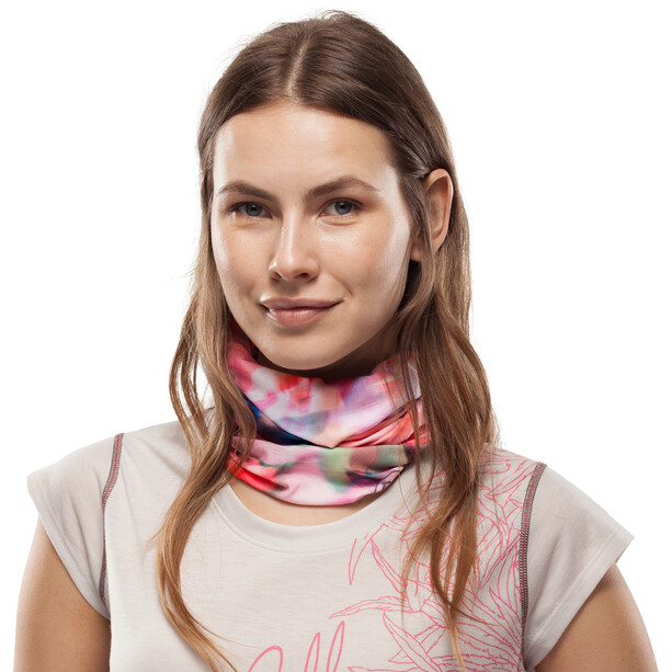 Buff Coolnet UV+ Loop Sjaal, roze/blauw