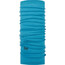 Buff Lightweight Merino Wool Neck Tube solid scuba blue