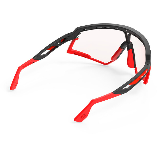Rudy Project Defender Gafas, negro/rojo