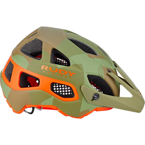 Rudy Project Protera Helmet green camo/orange