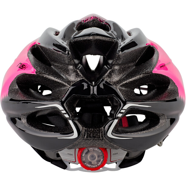 Rudy Project Rush Helmet pink fluo/black shiny