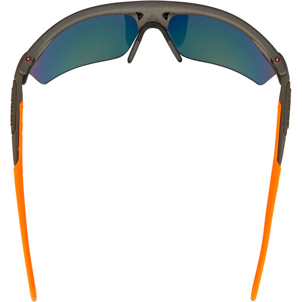 Rudy Project Rydon Okulary rowerowe, szary/pomarańczowy