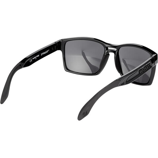Rudy Project Spinair 57 Sunglasses black gloss - rp optics smoke black