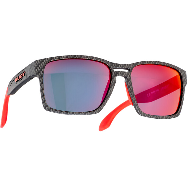 Rudy Project Spinair 57 Sonnenbrille schwarz/rot
