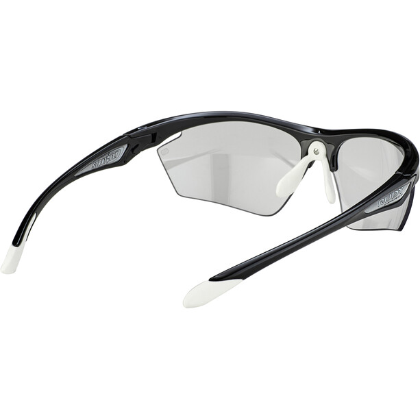 Rudy Project Stratofly Glasses black gloss/white/impactX photochromic 2 black