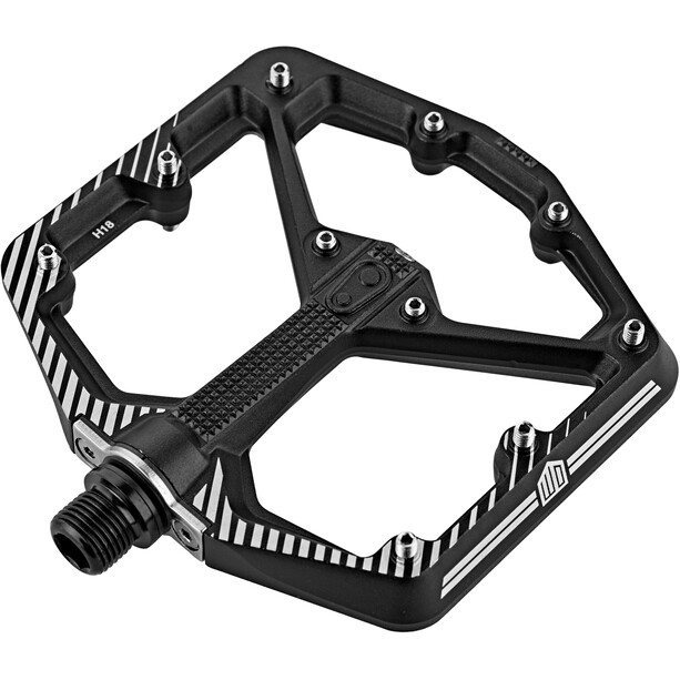 Crankbrothers Stamp 7 Pedales, negro/gris