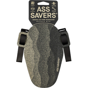 Ass Savers Mudder Mini Garde-boue arrière, gris gris