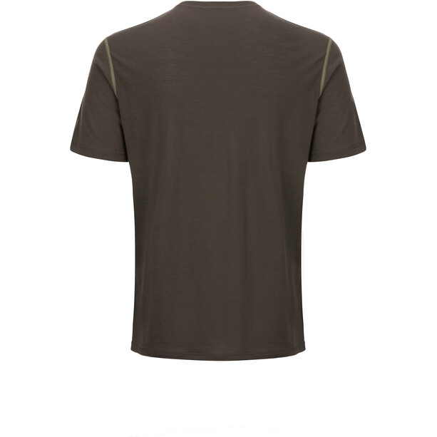super.natural Base 140 T-shirt Herrer, brun