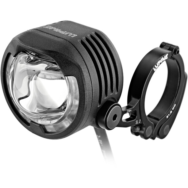 Lupine SL AF Reflektor przedni bez baterii z uchwytem na kierownicę Ø31,8 mm
