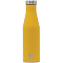 MIZU S4 Botella con aislamiento 400 ml con Tapa Acero Inoxidable, beige