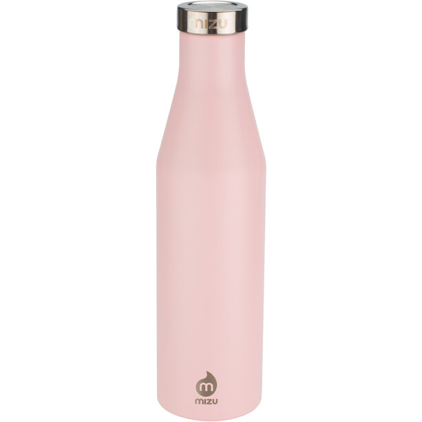 MIZU S6 Eristävä pullo 600ml Ruostumattomalla teräskorkilla, vaaleanpunainen