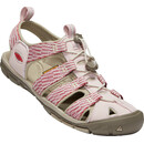Keen Clearwater CNX Sandalen Dames, wit/rood