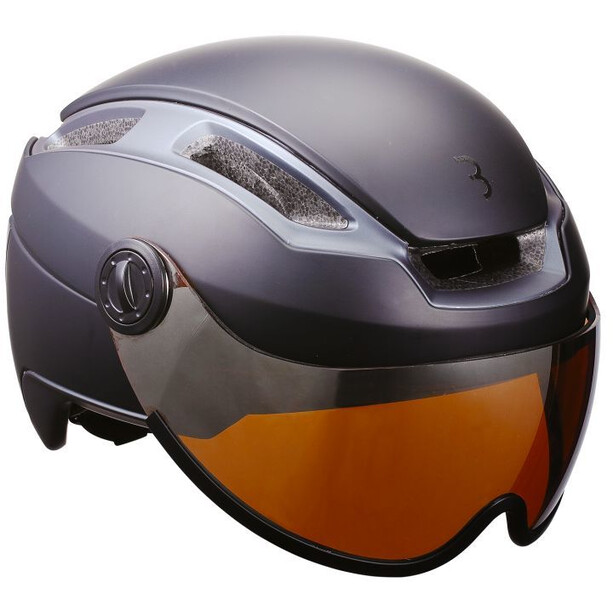 BBB Cycling Indra Speed 45 BHE-56F Casque Faceshield, noir