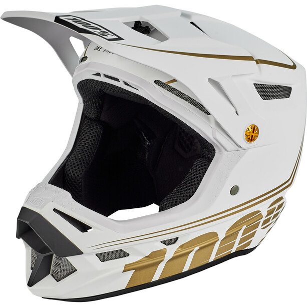 100% Aircraft DH Composite Kask rowerowy, biały