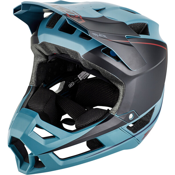 100% Trajecta Helmet slate blue