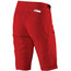100% Airmatic Spodnie krótkie Kobiety, czerwony