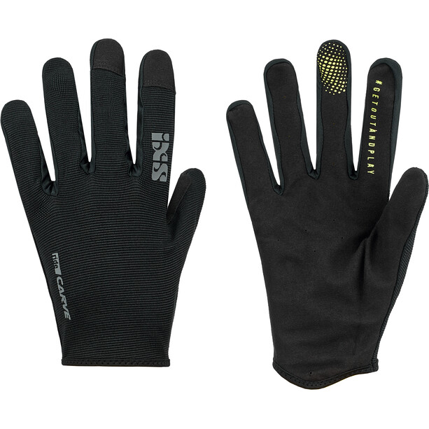 IXS Carve Handschuhe schwarz