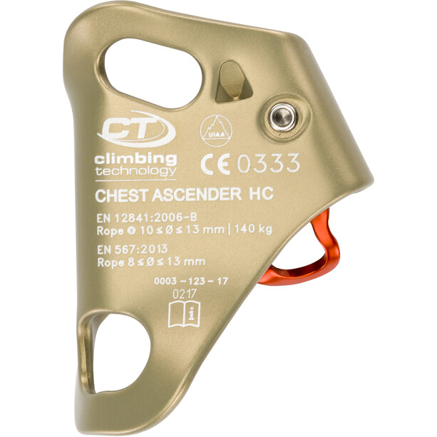 Climbing Technology Chest + Ascender hard coating