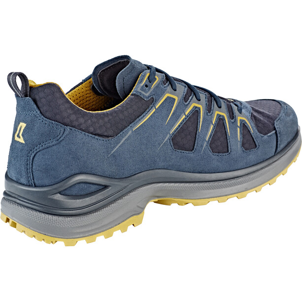 Lowa Innox Evo GTX Low Shoes Men steel blue/mustard