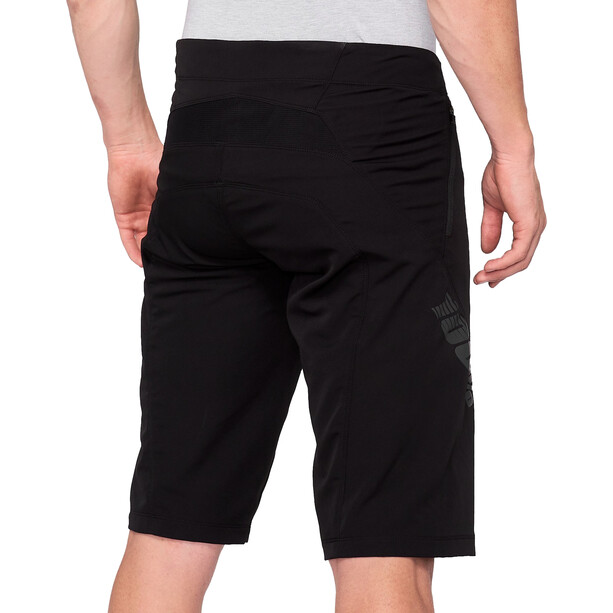 100% Airmatic Enduro/Trail Pantalones cortos Hombre, negro