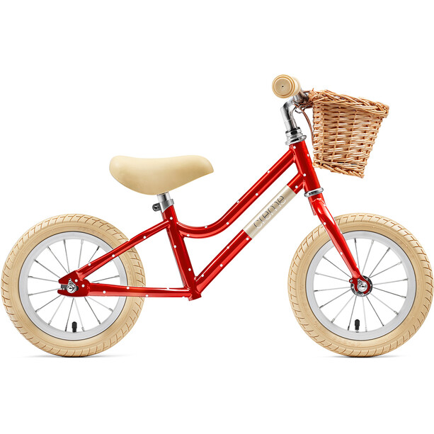 Creme Mia Push-Bike 12" Kinder rot