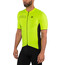 Alé Cycling Solid Color Block Kurzarm Trikot Herren gelb/schwarz