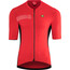 Alé Cycling Solid Color Block Maglietta a maniche corte Uomo, rosso/nero