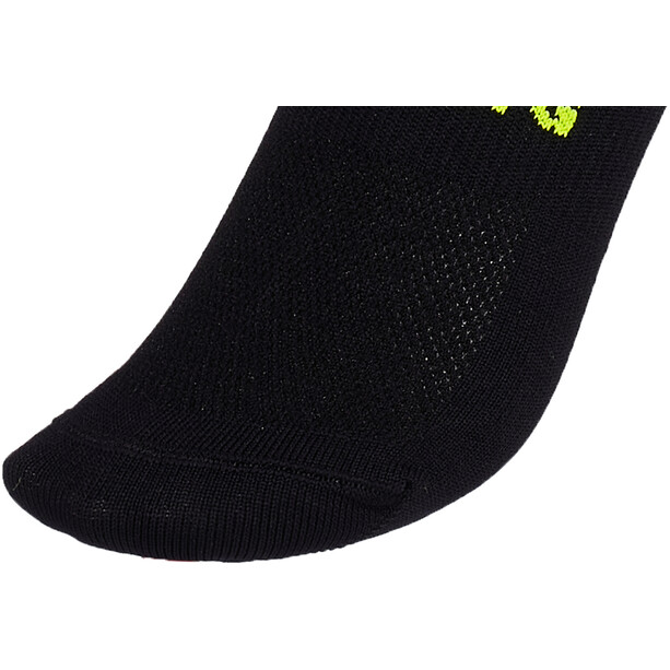 Alé Cycling Logo Socks 8cm black-flou yellow