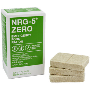 Trek'n Eat NRG-5 Zero Emergency Food Ration 500g Gluten-Free 