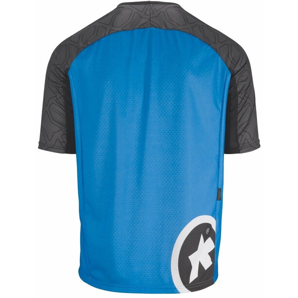 ASSOS Trail Koszulka z krótkim rękawem Mężczyźni, niebieski/czarny