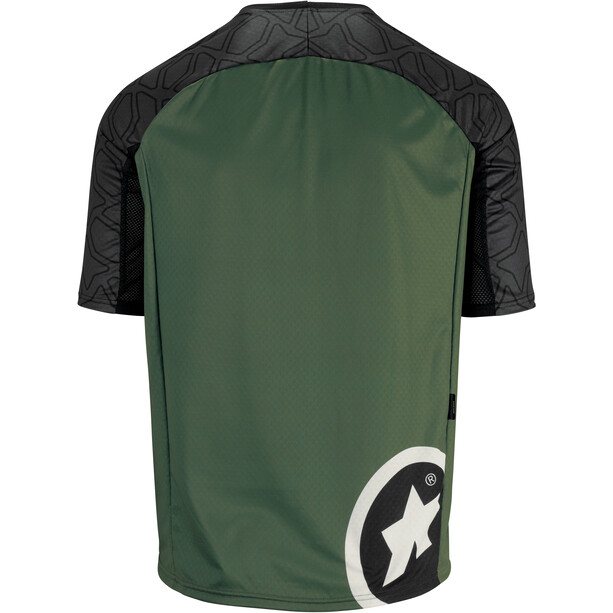 ASSOS Trail Koszulka z krótkim rękawem Mężczyźni, zielony/czarny