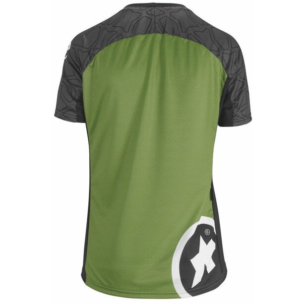 ASSOS Trail Koszulka z krótkim rękawem Kobiety, zielony/czarny