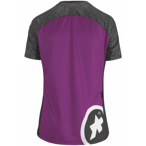 ASSOS Trail Koszulka z krótkim rękawem Kobiety, fioletowy/czarny