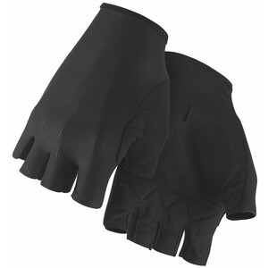 ASSOS RS Aero Kurzfinger-Handschuhe schwarz schwarz