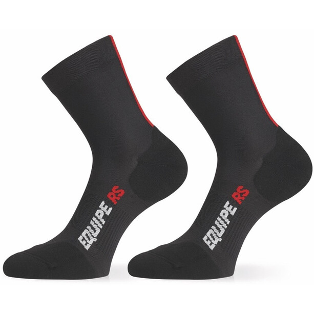 ASSOS RS Socken schwarz