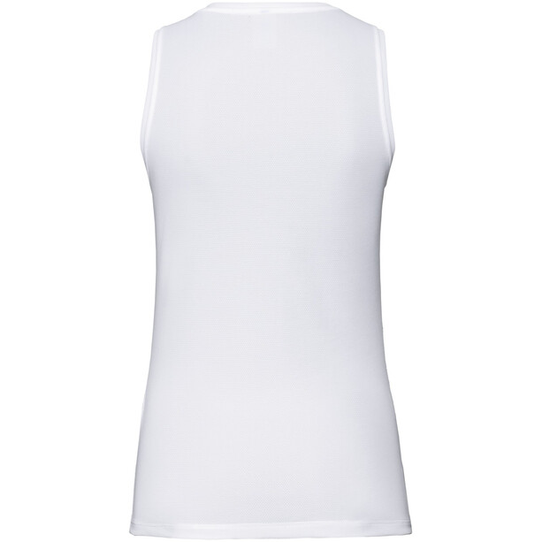 Odlo Active F-Dry Ligh Top V-Ausschnit Unterhemd Damen weiß