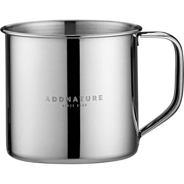 addnature Mug Stainless Steel 300ml silver