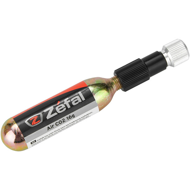 Zefal EZ CO2-Pumpen-Kit mit Dosierfunktion für Schrader/Presta 