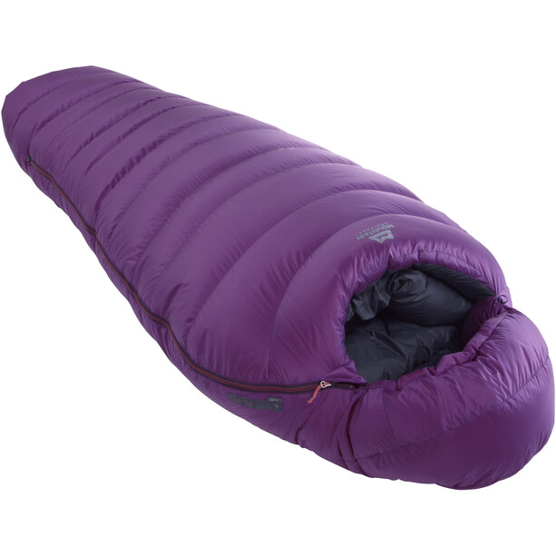 Mountain Equipment Glacier 1000 Sacos de dormir Normal Mujer, violeta