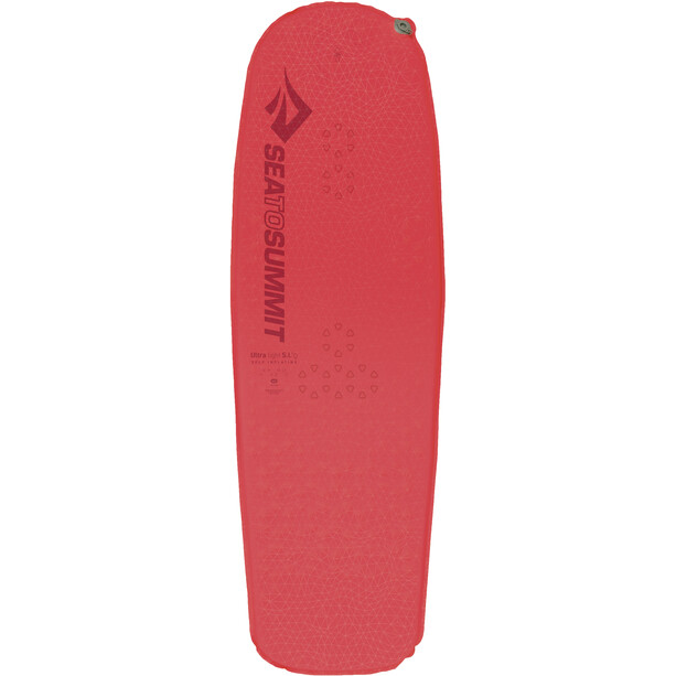Sea to Summit UltraLight Colchoneta autoinflable Normal Mujer, rojo
