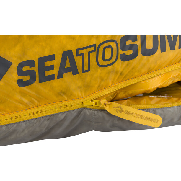 Sea to Summit Spark SpIV Sleeping Bag Long dark grey/yellow