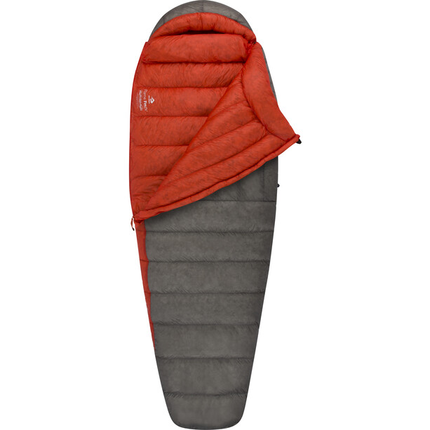 Sea to Summit Flame FmIV Sac de couchage Regular Femme, gris/rouge