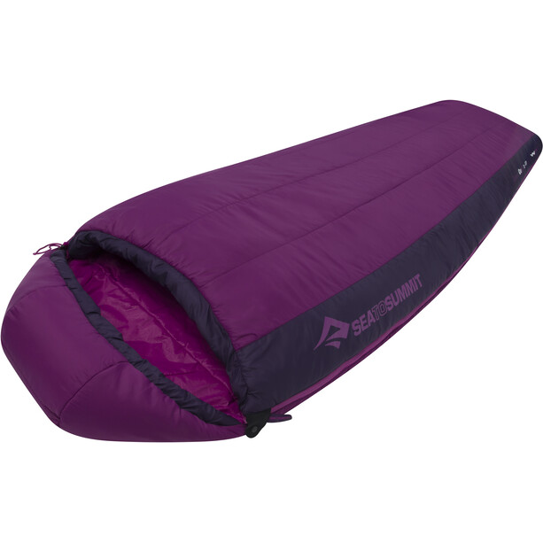 Sea to Summit Quest QuI Sacos de dormir Normal Mujer, violeta