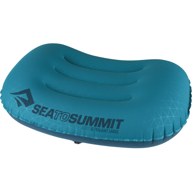 Sea to Summit Aeros Ultralight Pude Large, turkis/blå