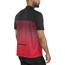 Löffler Flow T-shirt de cyclisme avec zip pectoral Homme, noir/rouge