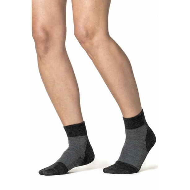 Woolpower Skilled Liner Kurze Socken grau
