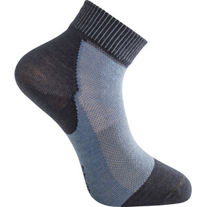 Woolpower Skilled Liner Korte sokken, blauw blauw
